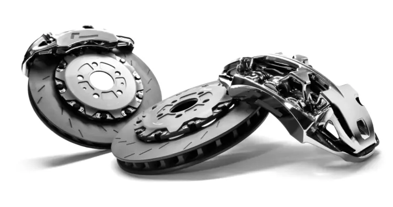 Kit COMPLETO MAGGIORATO STAGE 3 RacingLine con dischi da 355/380mm con pinze a 6 pompanti per Telaio cod: "MQB".