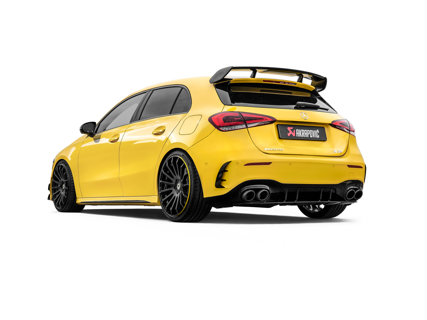Impianto di Scarico SLIP-ON (TITANIUM) Akrapovic - Mercedes Benz A35 AMG W177 / V177 / Z177