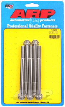 ARP 3/8in -24 x 4.500 12pt SS Bolts (5/pkg)