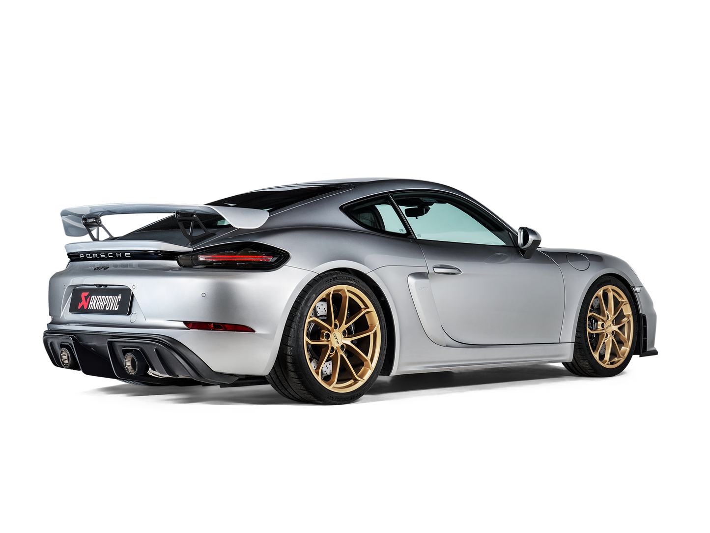 Impianto di scarico SLIP ON Akrapovic - Porsche 718 (982) Cayman GTS 4.0 - GT4 / Boxster-Spyder GTS 4.0 - GT4