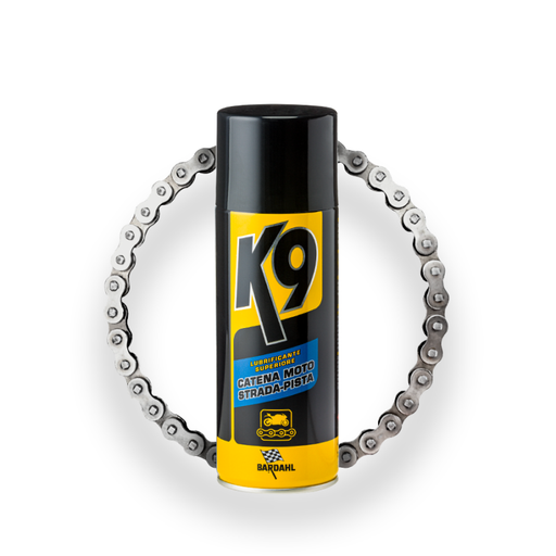 BARDAHL K9 LUBRIFICANTE SPRAY CATENA MOTO STRADA PISTA ML. 400 - Autobox