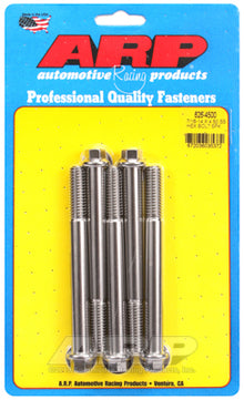 "7/16""-14 X 4.500 hex SS bolts" (5pcs)