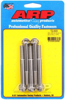 "5/16""-24 x 3.000 hex SS bolts" (5pcs)