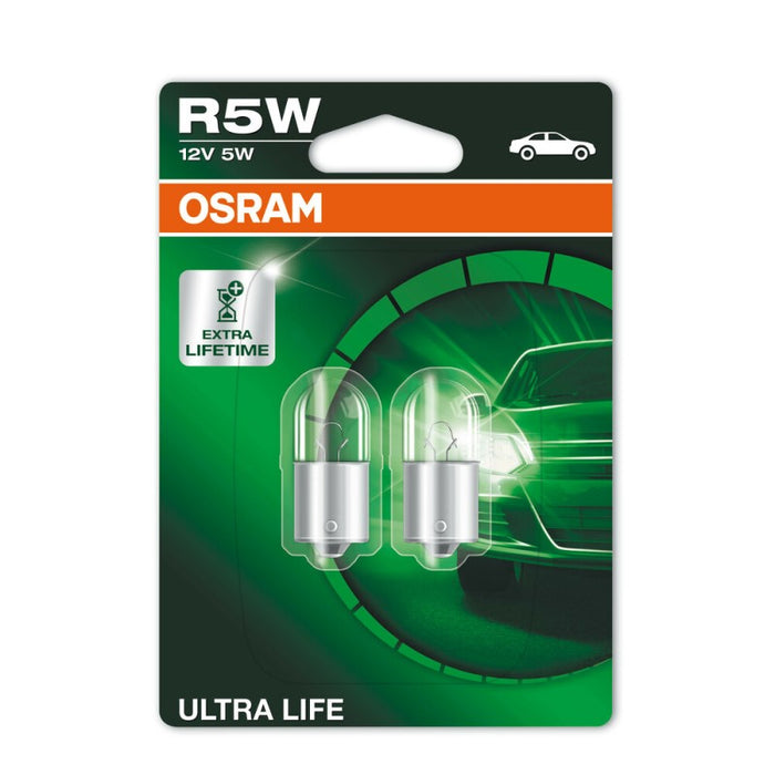 OSRAM LAMPADINE R5W 12V ULTRA LIFE