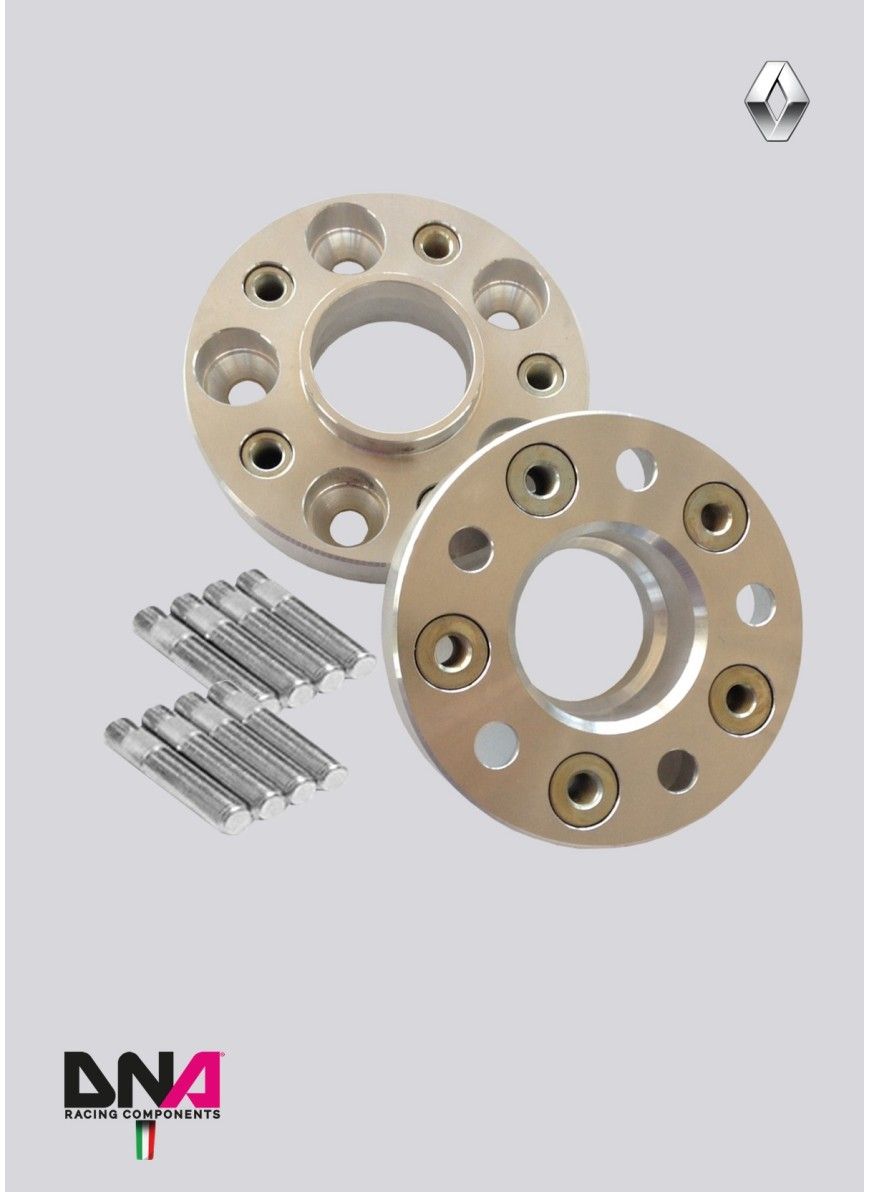 Distanziali con inserti e bulloneria DNA Racing Renault Clio IV