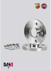 Coppia distanziali con bulloneria DNA Racing - Abarth 500 / 595 / 695 (anche U.S.A.) - Alfa Romeo Mito