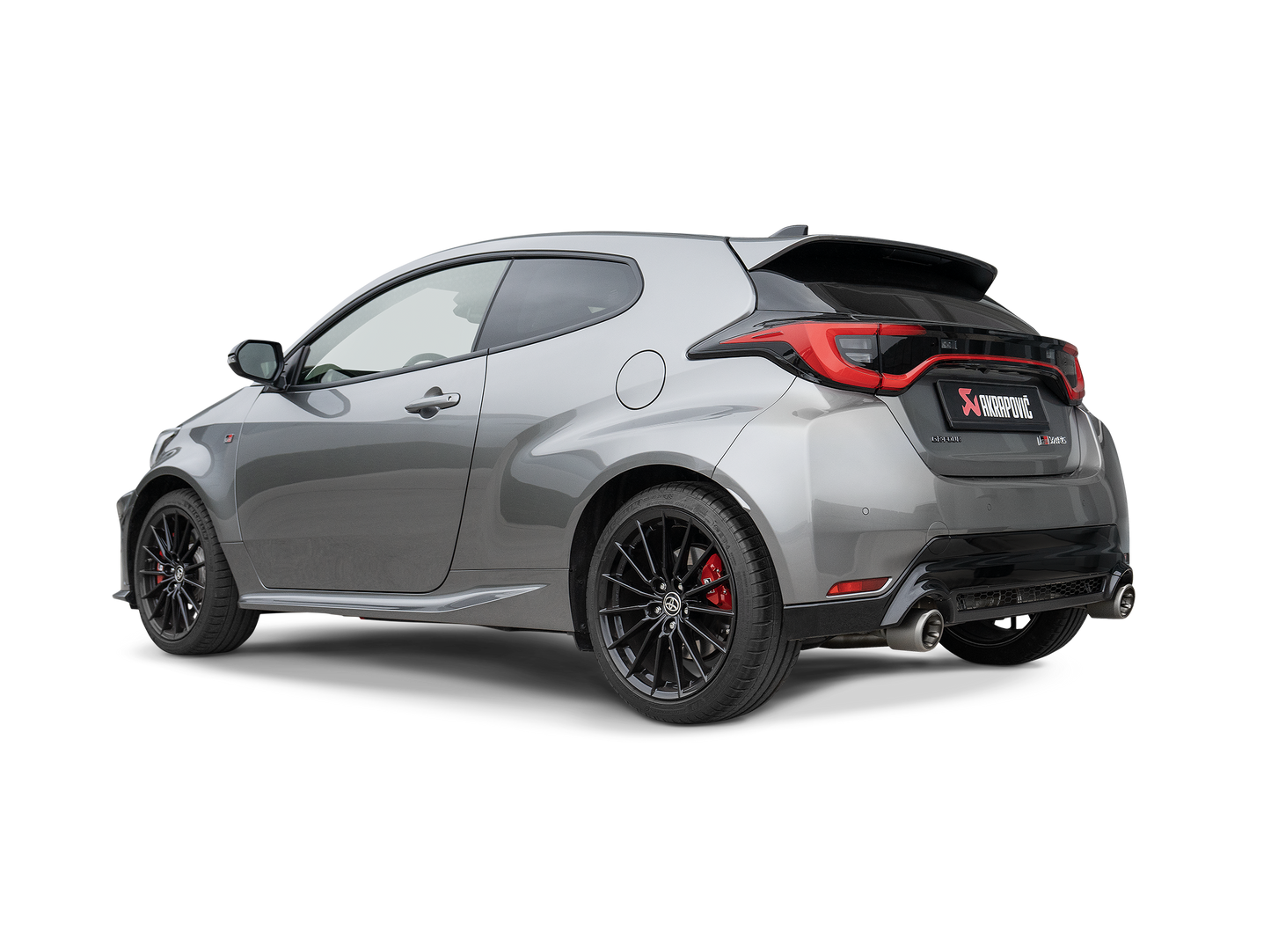 Impianto di scarico SLIP-ON (TITANIUM) Akrapovic - Toyota Yaris GR MK2