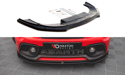 Front Splitter MAXTON DESIGN - Abarth 500 / 595 / 695 MK1 FACELIFT