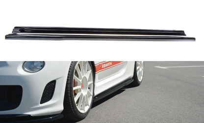 Side Skirt diffusers "Minigonne" MAXTON DESIGN - Abarth 500 / 595 / 695 MK1