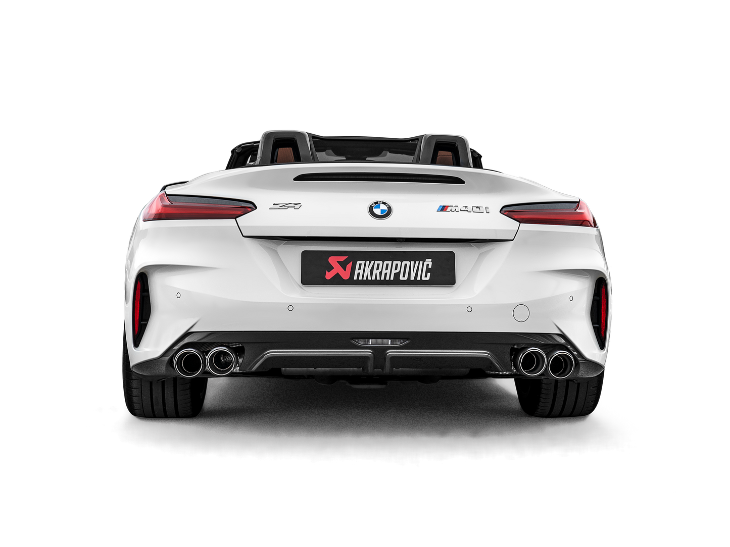 Impianto di scarico SLIP-ON (TITANIUM) Akrapovic - Bmw Z4 G29 3.0 / Toyota Supra A90 3.0