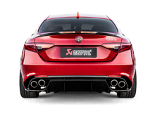 Impianto di scarico SLIP-ON (TITANIUM) Akrapovic - Alfa Romeo Giulia QV