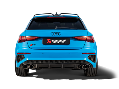 Impianto di scarico EVOLUTION (TITANIUM) Akrapovic - Audi S3 8Y