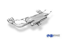 Terminale inox Omologato "TYPE 16 DOPPIO" FOX Exhaust Systems - Abarth 124 Spider