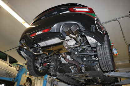 Terminale inox Omologato "TYPE 32 DOPPIO" FOX Exhaust Systems - Abarth 124 Spider