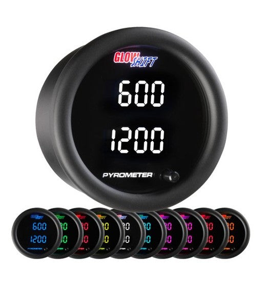GLOWSHIFT DOPPIA LETTURA TEMPERATURA GAS SCARICO