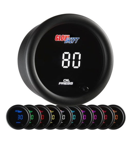 GLOWSHIFT PRESSIONE OLIO DIAM. 52MM DIGITALE