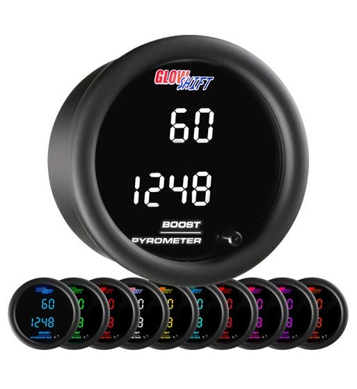 GLOWSHIFT TURBO + TEMPERATURA GAS SCARICO