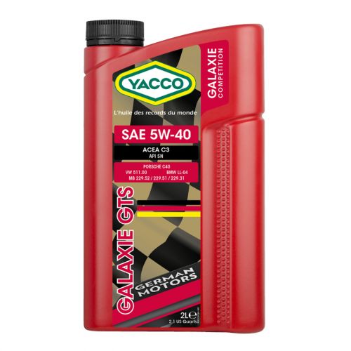 YACCO Galaxie GTS 5W-40 - LT. 1