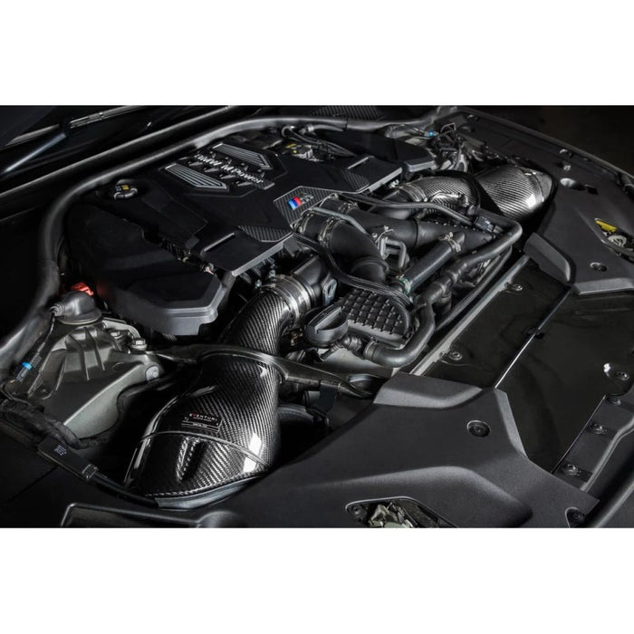 Convogliatori aria in carbonio Eventuri BMW Serie 5 F90 M5 / F92 M8 per upgrade aspirazione V1