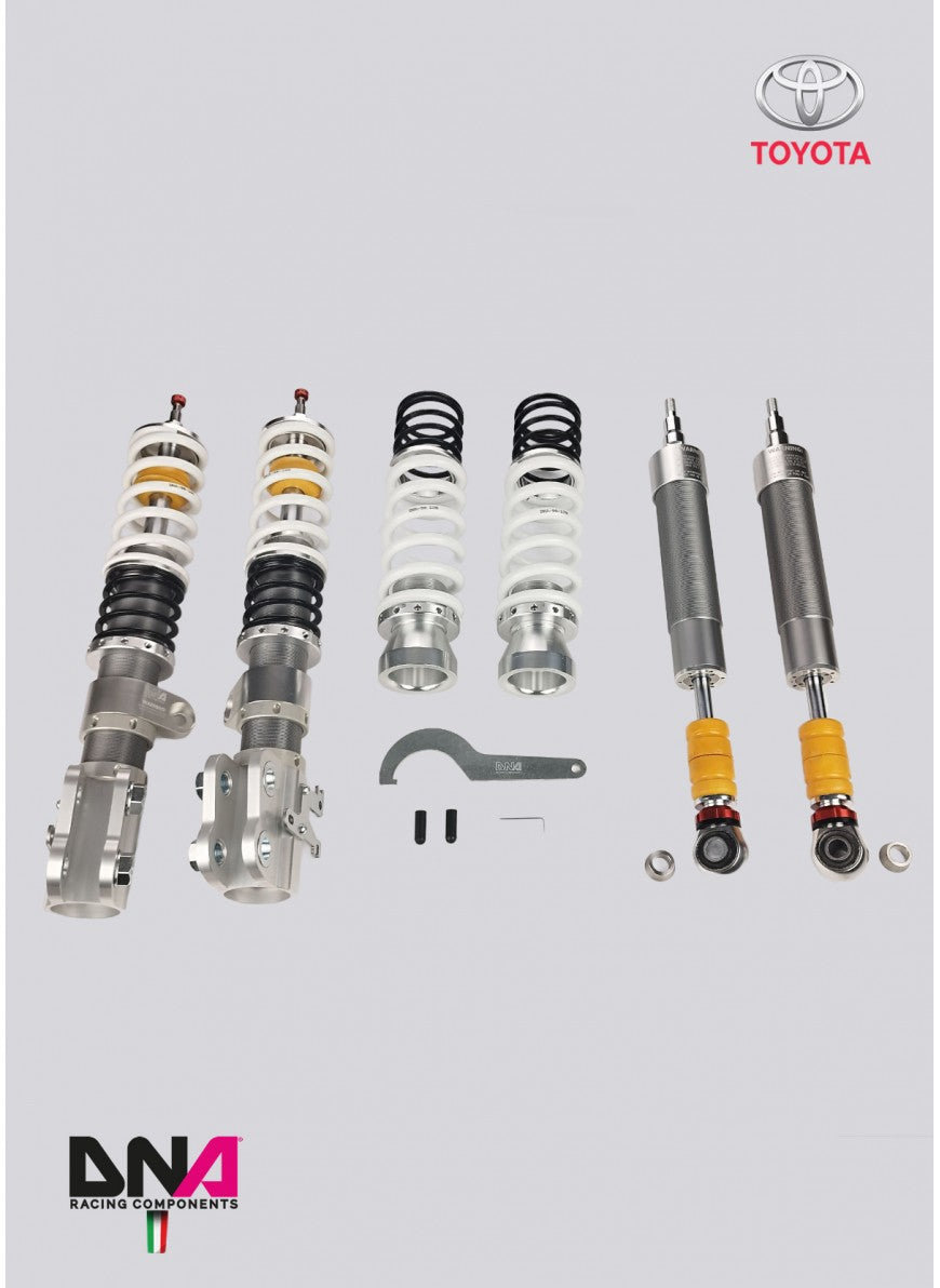 Kit di ammortizzatori "WRS" DNA Racing | Toyota Yaris GR MK2