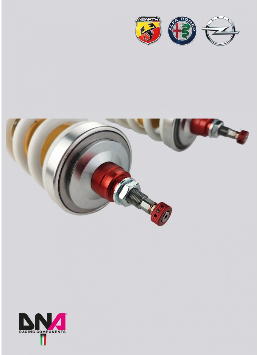 Kit di ammortizzatori "WRS" DNA Racing | Abarth Grande Punto / Punto Evo - Alfa Romeo Mito - Opel Corsa OPC D / E