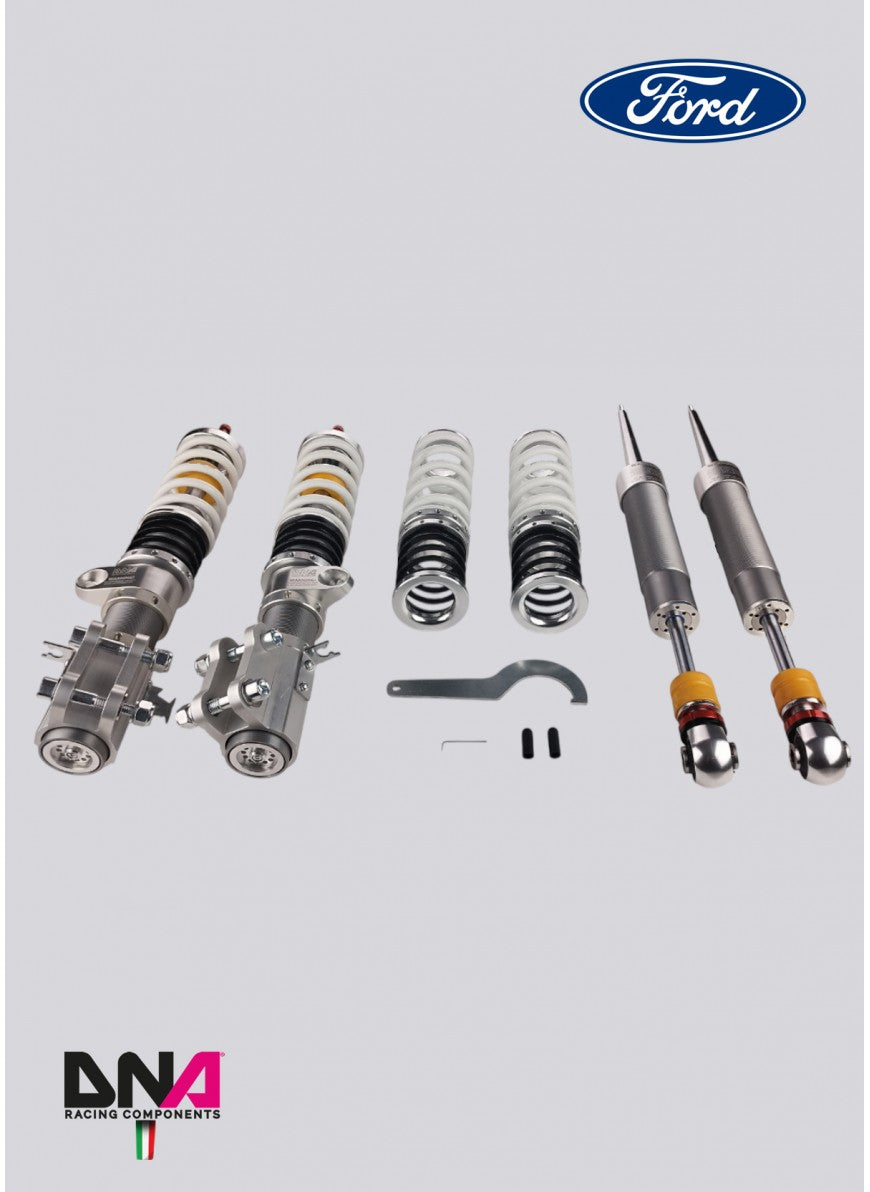 Kit di ammortizzatori "WRS" DNA Racing | Ford Fiesta MK8