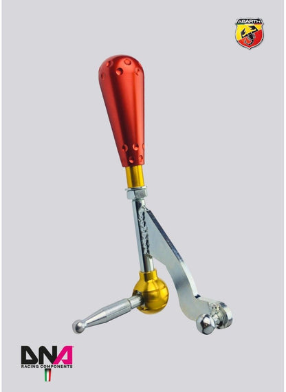 Pomello 695 style in alluminio anodizzato rosso