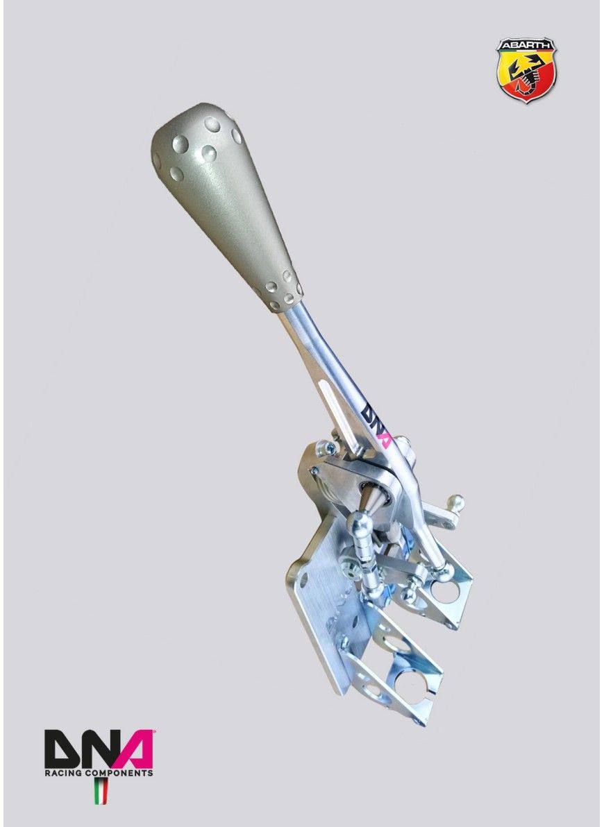 Pomello 695 style in alluminio anodizzato titanio