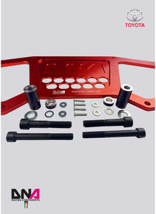 Kit rinforzo slitta sospensione anteriore DNA Racing Toyota Yaris GR