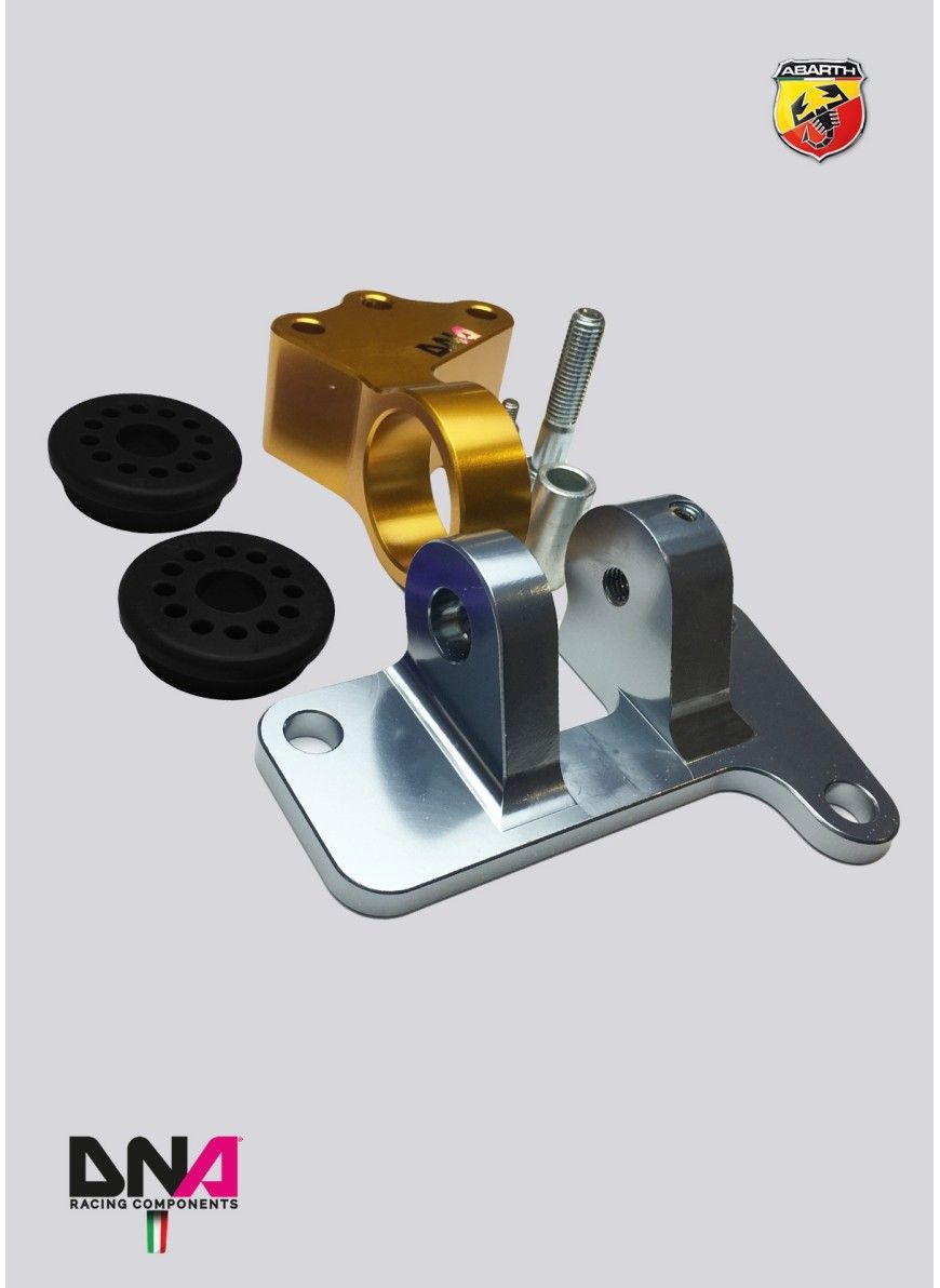 Kit supporto motore lato distribuzione "MOTORSPORT" DNA Racing - Abarth 500 / 595 / 695