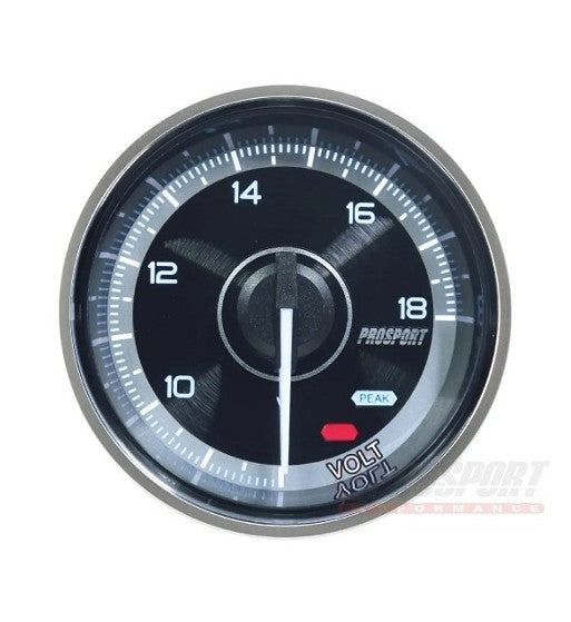 SERIE CRYSTAL VOLTMETRO 52MM PROSPORT