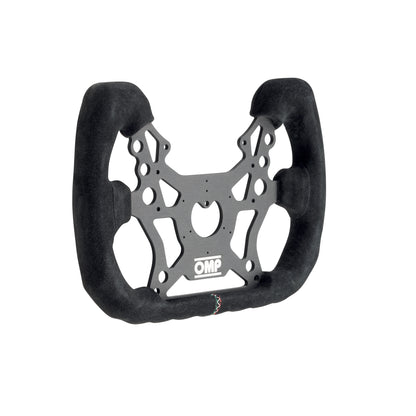 Volante da Corsa piatto 310 Alu Gt con razze in alluminio OMP