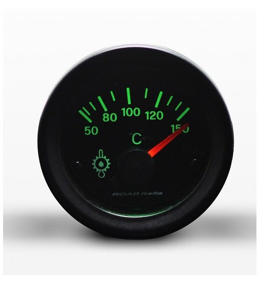 TERMOMETRO OLIO RETROILLUMINATO VERDE ROADITALIA
