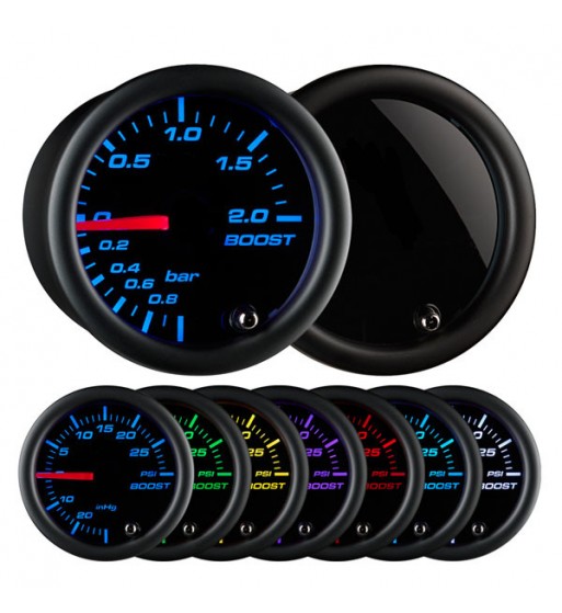 GLOWSHIFT TURBO -1 +2 BAR DIAM. 52MM