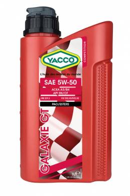 YACCO Galaxie GT 5W-50 - LT. 1