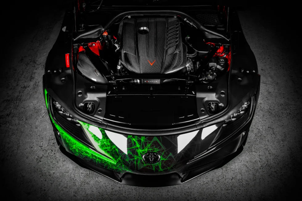 Cover motore in Carbonio Eventuri TOYOTA Supra MK5