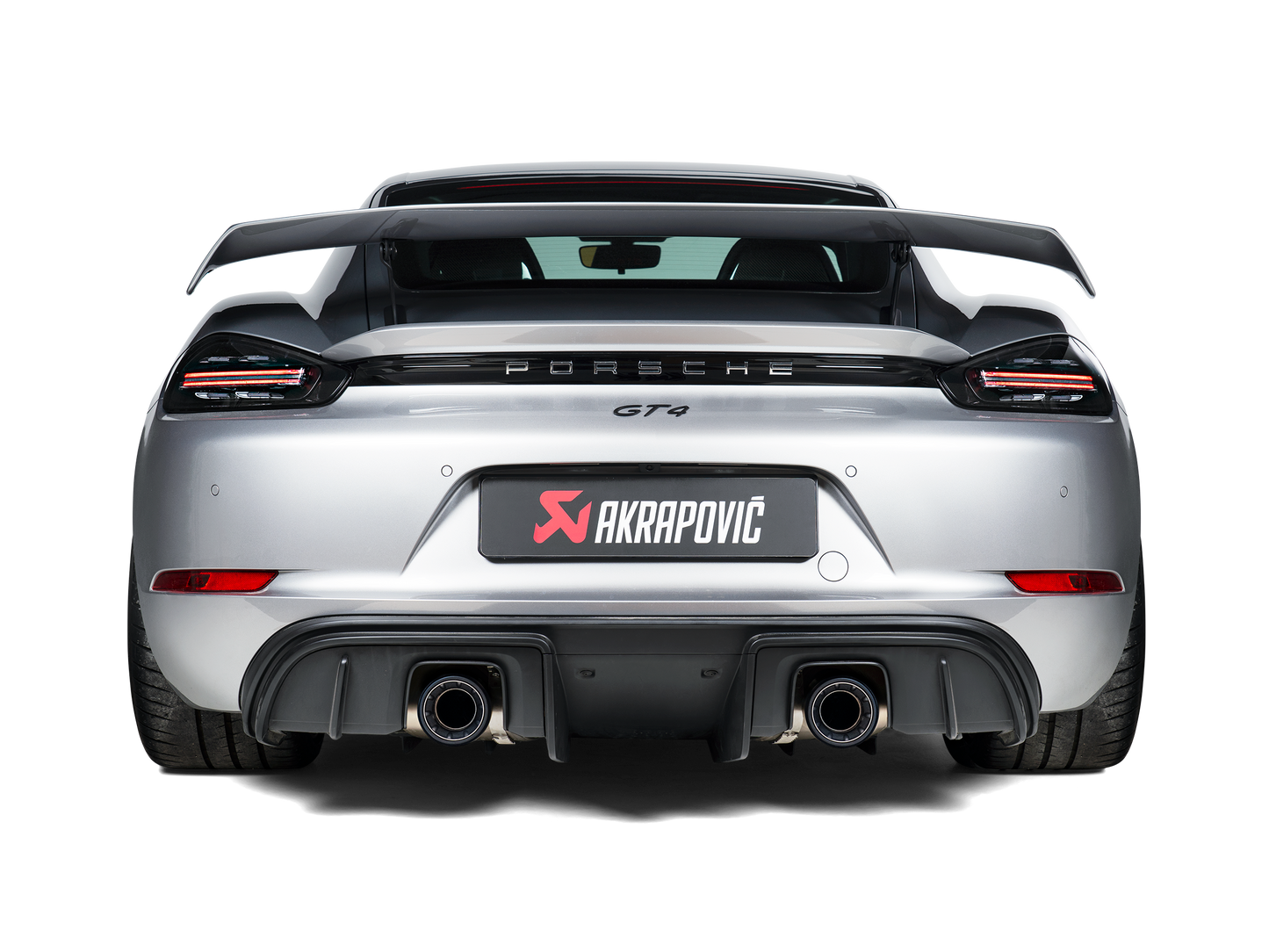 Impianto di scarico Akrapovic PORSCHE 718 Cayman GTS 4.0 con e senza GPF 2020-> - Autobox