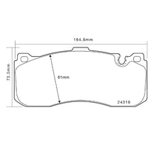 Set pastiglie Brembo Sport | HP2
07.B314.02 - Autobox