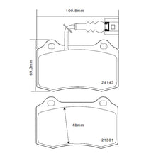 Set pastiglie Brembo Sport | HP2
07.B314.03 - Autobox