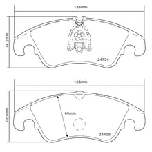 Set pastiglie Brembo Sport | HP2
07.B314.05 - Autobox