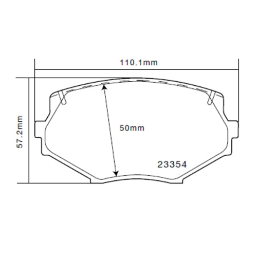 Set pastiglie Brembo Sport | HP2
07.B314.06 - Autobox
