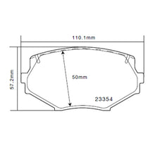 Set pastiglie Brembo Sport | HP2
07.B314.06 - Autobox