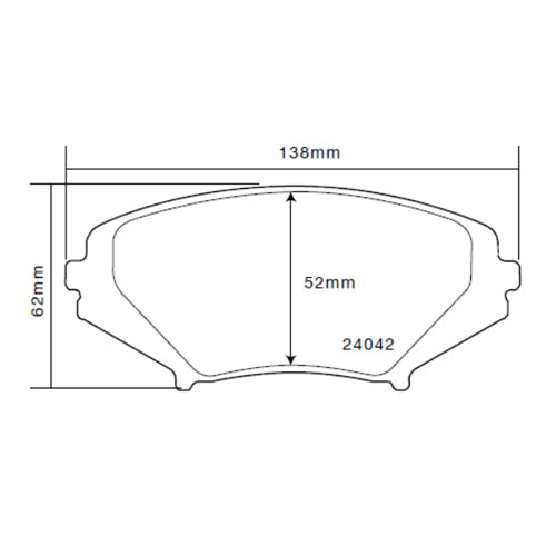 Set pastiglie Brembo Sport | HP2
07.B314.08 - Autobox