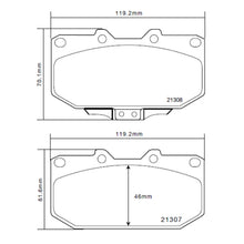 Set pastiglie Brembo Sport | HP2
07.B314.10 - Autobox