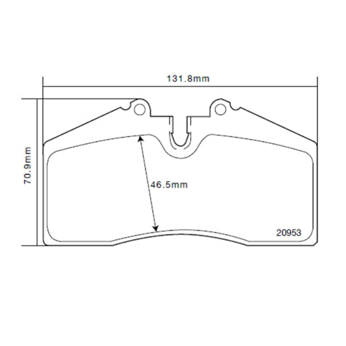 Set pastiglie Brembo Sport | HP2
07.B314.12 - Autobox