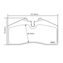 Set pastiglie Brembo Sport | HP2
07.B314.12 - Autobox