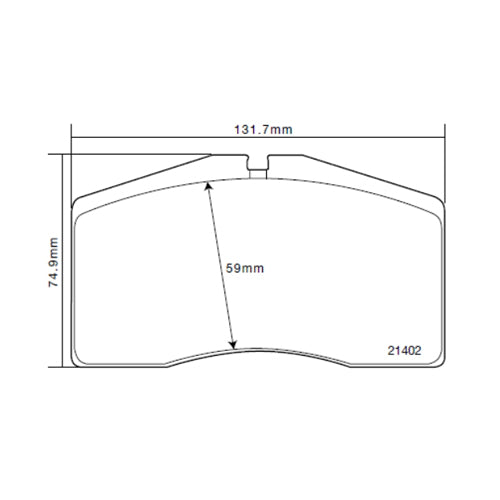 Set pastiglie Brembo Sport | HP2
07.B314.14 - Autobox