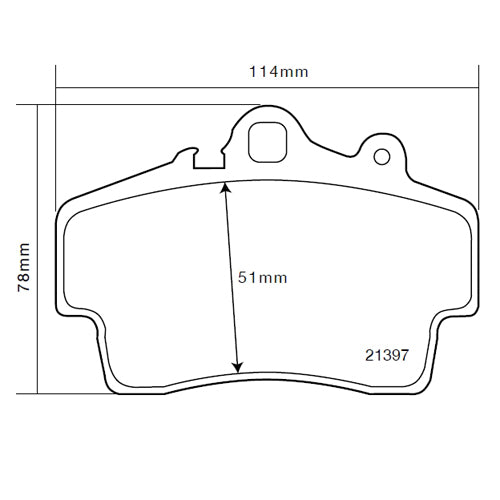 Set pastiglie Brembo Sport | HP2
07.B314.18 - Autobox