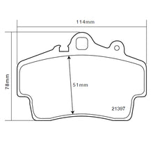 Set pastiglie Brembo Sport | HP2
07.B314.18 - Autobox