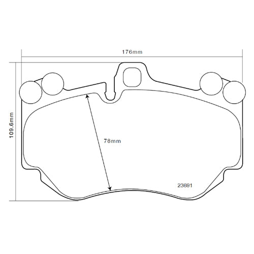 Set pastiglie Brembo Sport | HP2
07.B314.19 - Autobox